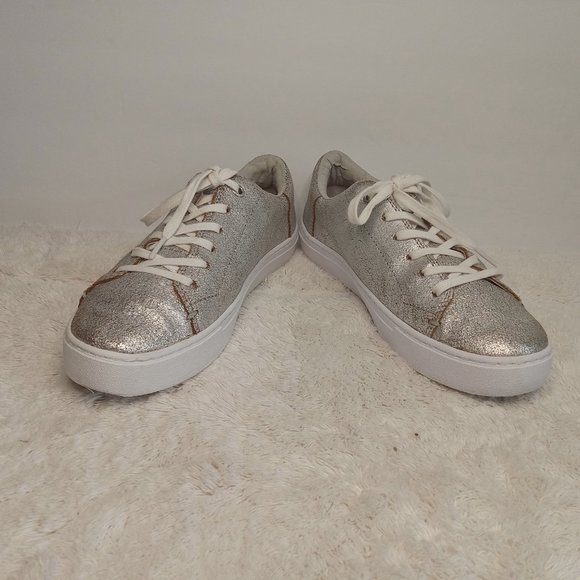 Toms Silver Sneakers - Picture 7 of 11